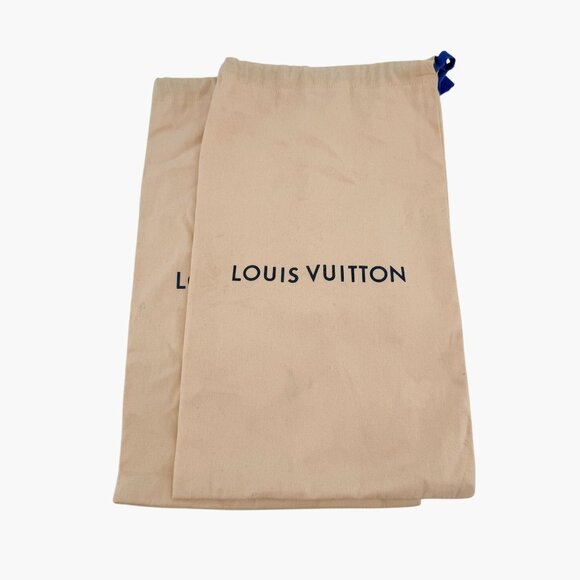 Louis Vuitton Upper Case LV Black Leather Floral Loafers Flat Size 37 US 7 Women - Picture 2 of 15